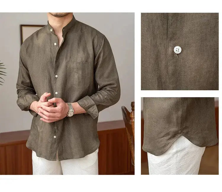 Serene Linen Shirt - Arvenis Co.