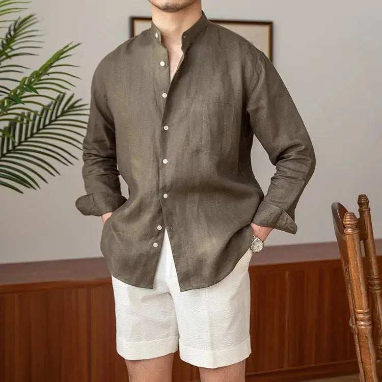 Serene Linen Shirt - Arvenis Co.