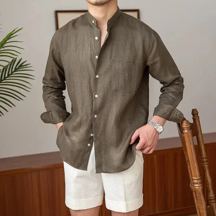 Serene Linen Shirt - Arvenis Co.