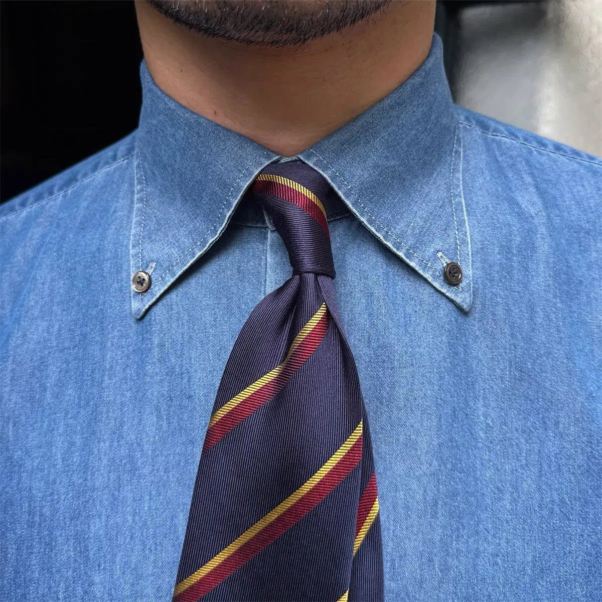 Noble Denim Shirt - Arvenis Co.